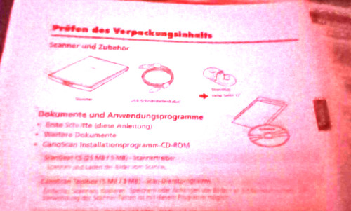 Canon canoscan lide usb - canon,